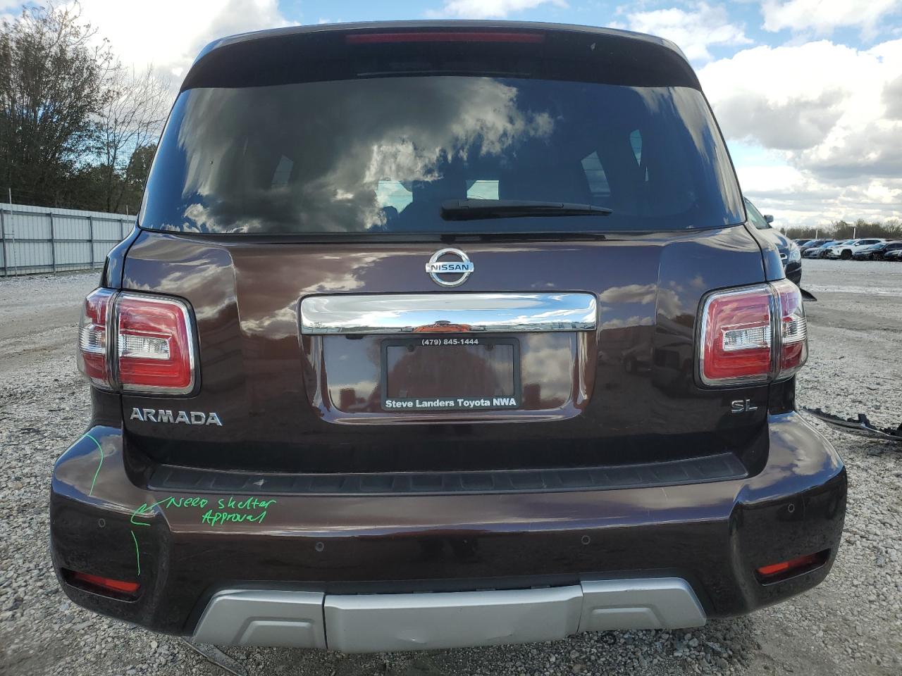 2018 Nissan Armada Sv VIN: JN8AY2ND6J9053632 Lot: 78931804