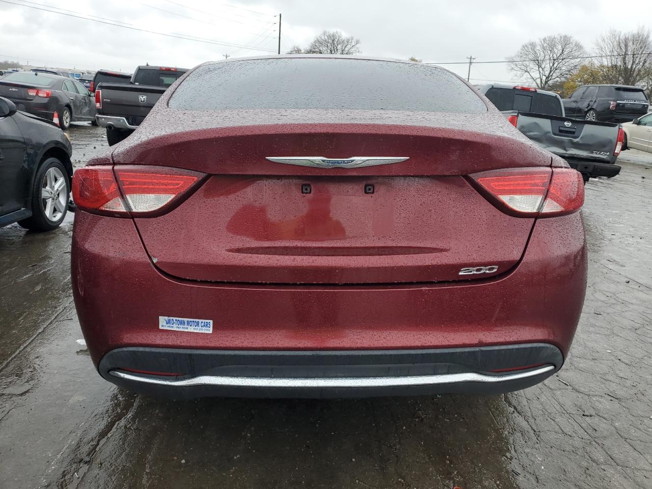 2015 Chrysler 200 Limited VIN: 1C3CCCAB4FN684878 Lot: 80986004