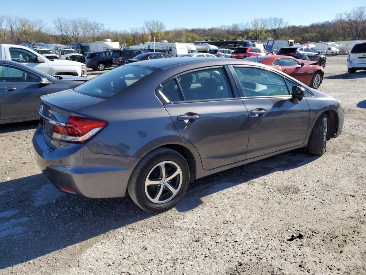 VIN 19XFB2F78FE054201 2015 HONDA CIVIC no.3