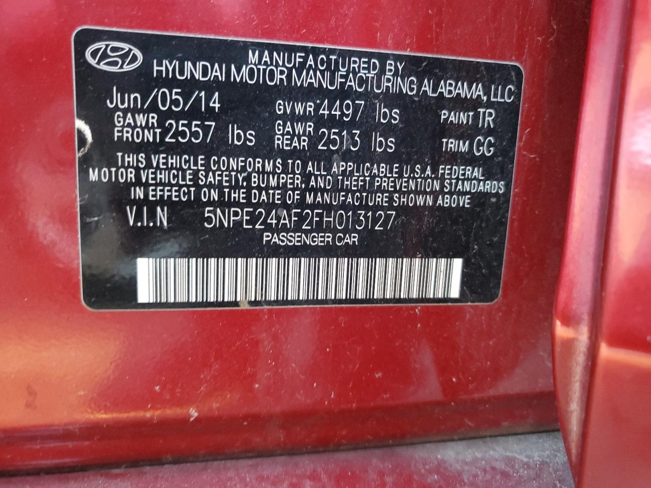 2015 Hyundai Sonata - Image 12