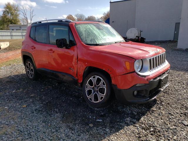  JEEP RENEGADE 2016 Red