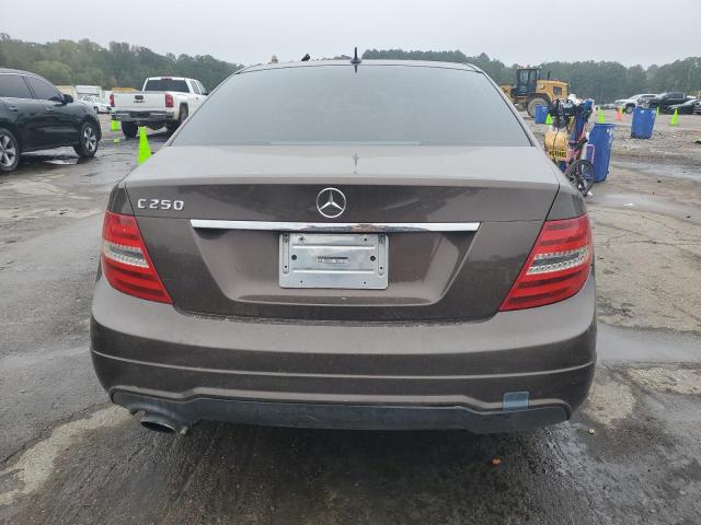 Sedans MERCEDES-BENZ C-CLASS 2014 Brązowy