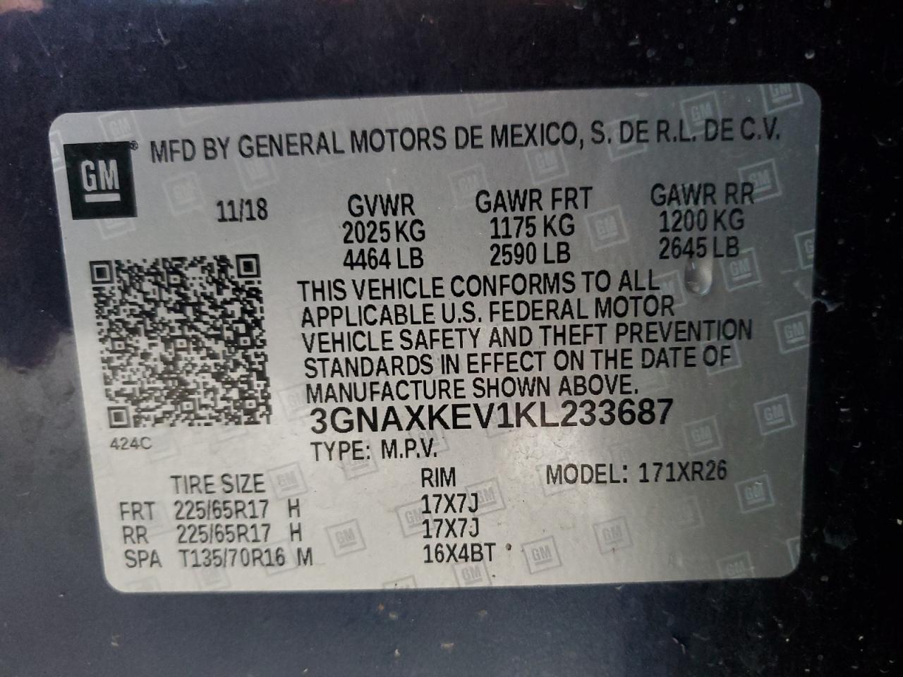 2019 Chevrolet Equinox - Image 14