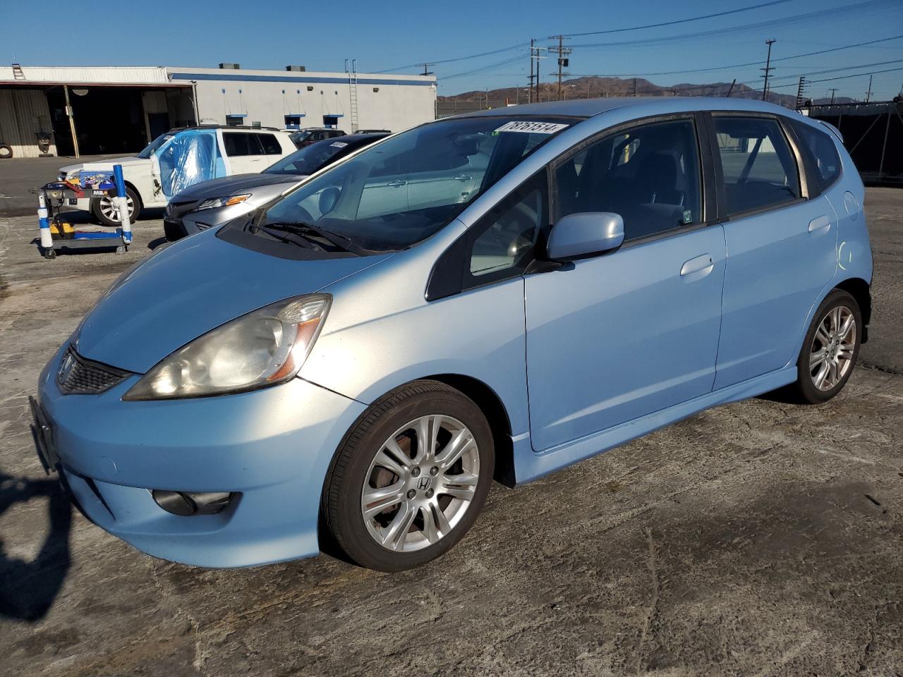 2009 Honda Fit Sport VIN: JHMGE88429S064336 Lot: 78761514