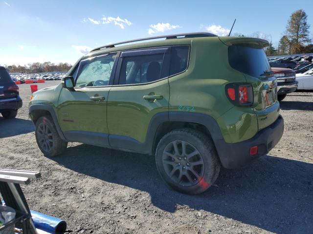 Паркетники JEEP RENEGADE 2016 Зеленый