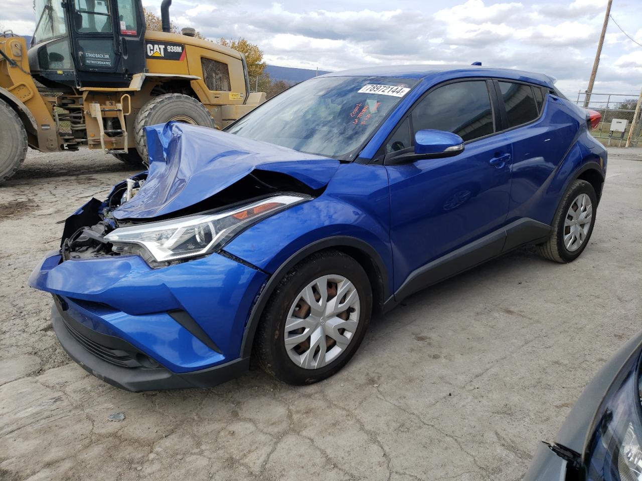 2019 Toyota C-Hr Xle იყიდება Chambersburg-ში, PA - Front End