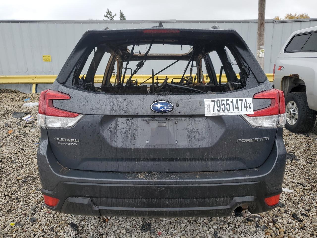 2022 Subaru Forester Premium VIN: JF2SKAECXNH416871 Lot: 79551474