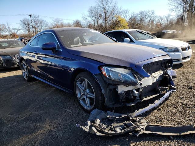  MERCEDES-BENZ C-CLASS 2017 Granatowy