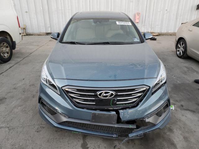  HYUNDAI SONATA 2017 Синий