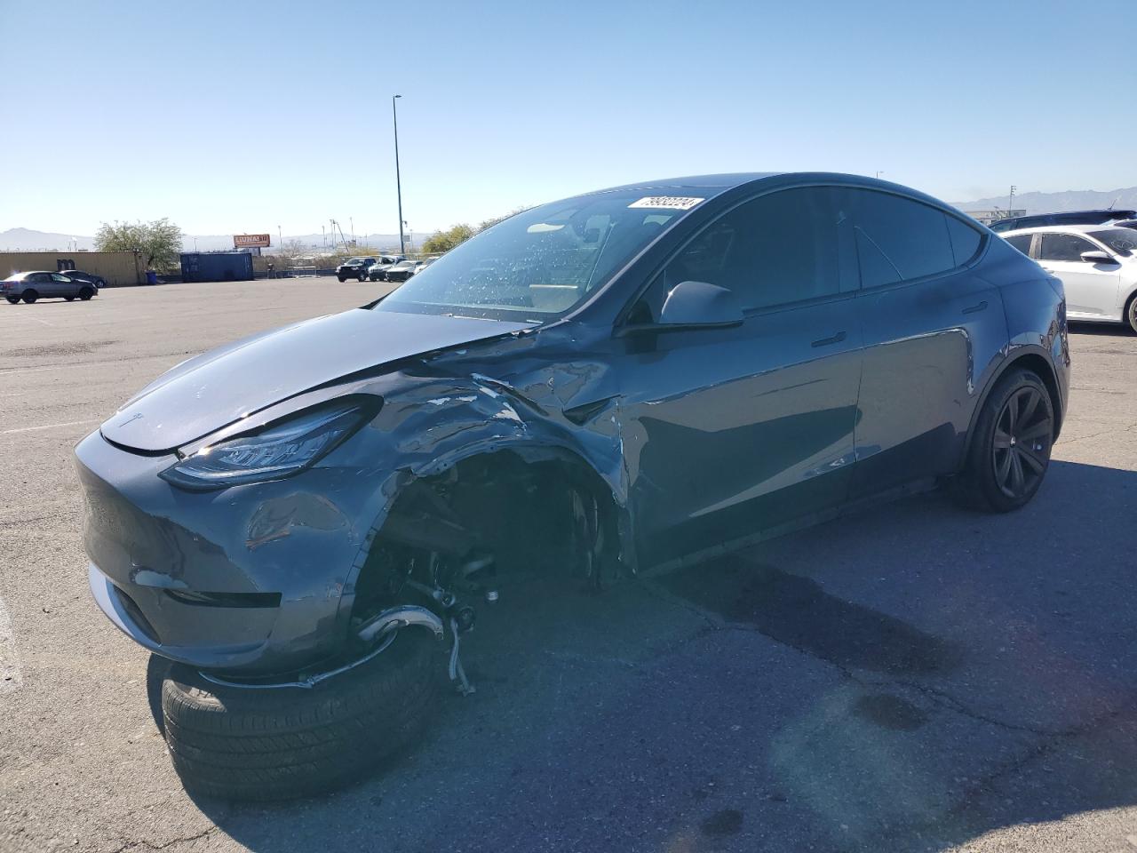 VIN 7SAYGDEE3PA139044 2023 TESLA MODEL Y no.1