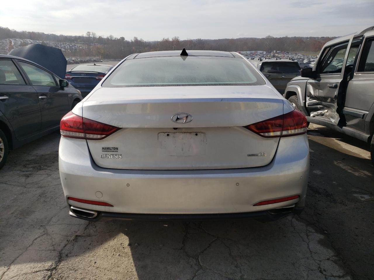 2015 Hyundai Genesis 3.8L VIN: KMHGN4JEXFU041279 Lot: 78826064