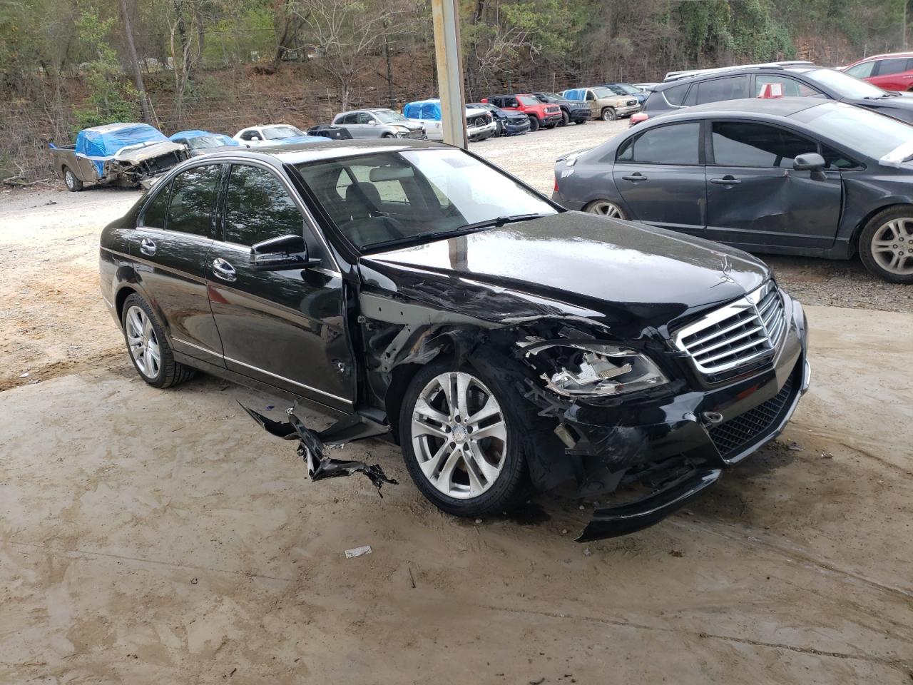 VIN WDDGF8ABXEA961854 2014 MERCEDES-BENZ C-CLASS no.4