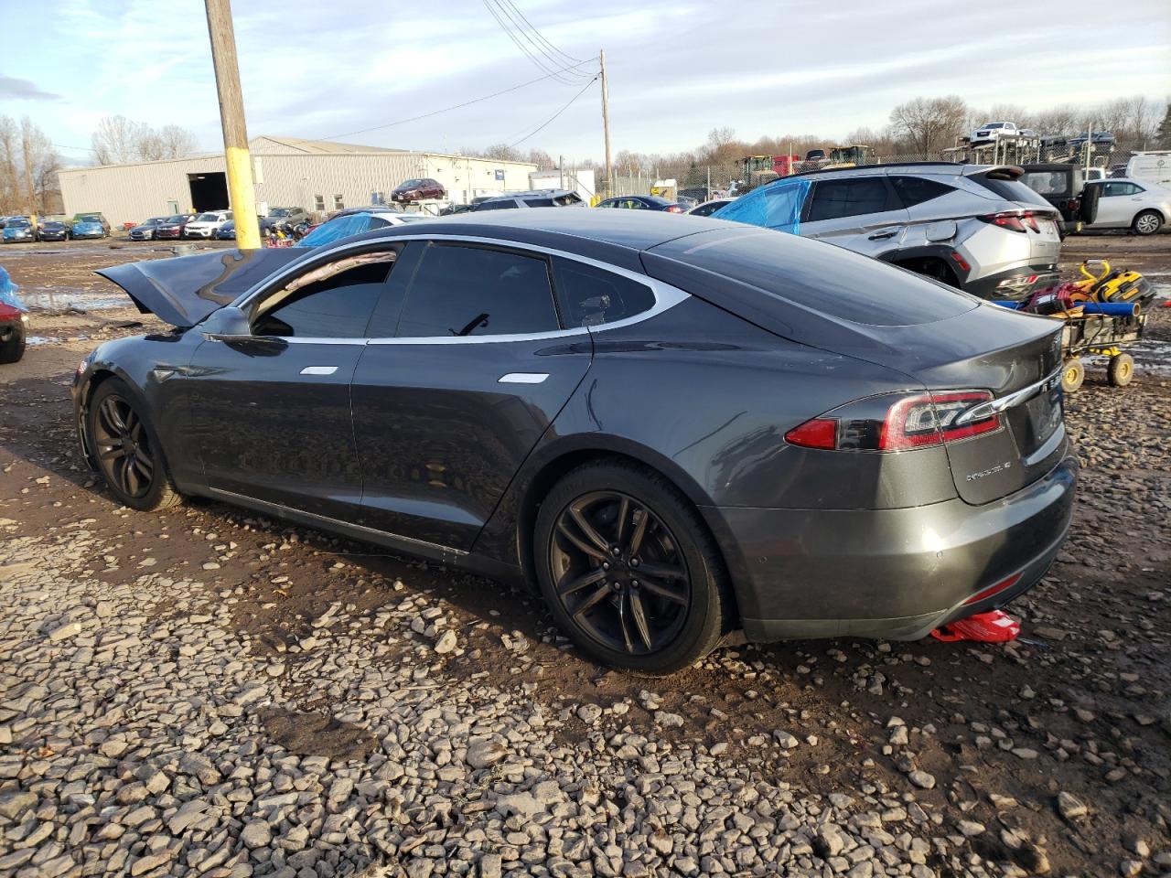 VIN 5YJSA1E25FF108744 2015 TESLA MODEL S no.2