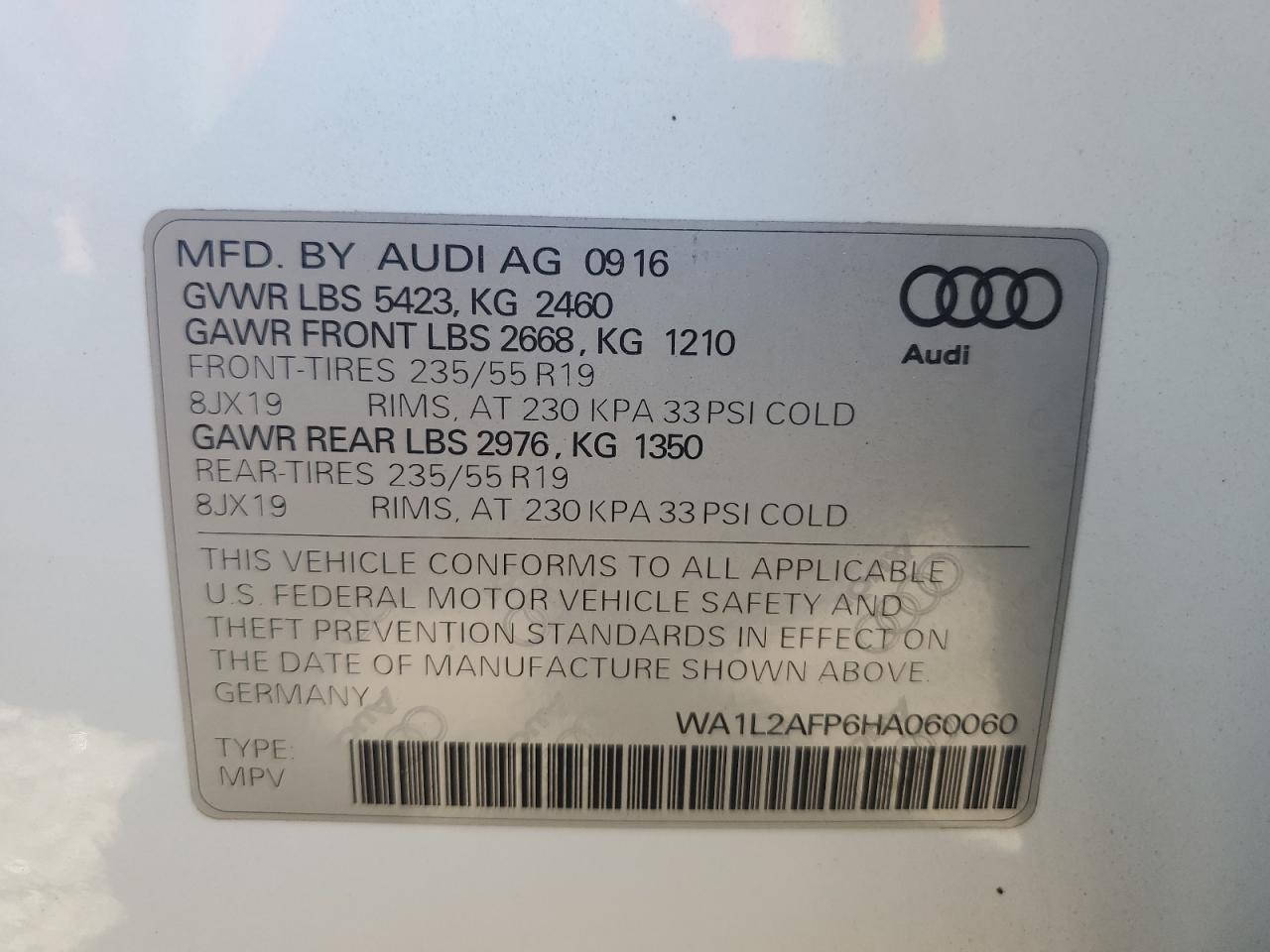 2017 Audi Q5 - Image 14