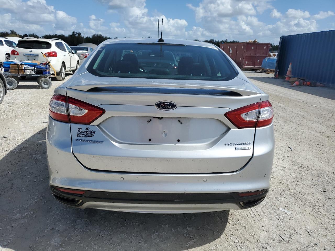 2015 Ford Fusion Titanium VIN: 3FA6P0K9XFR268800 Lot: 78989664