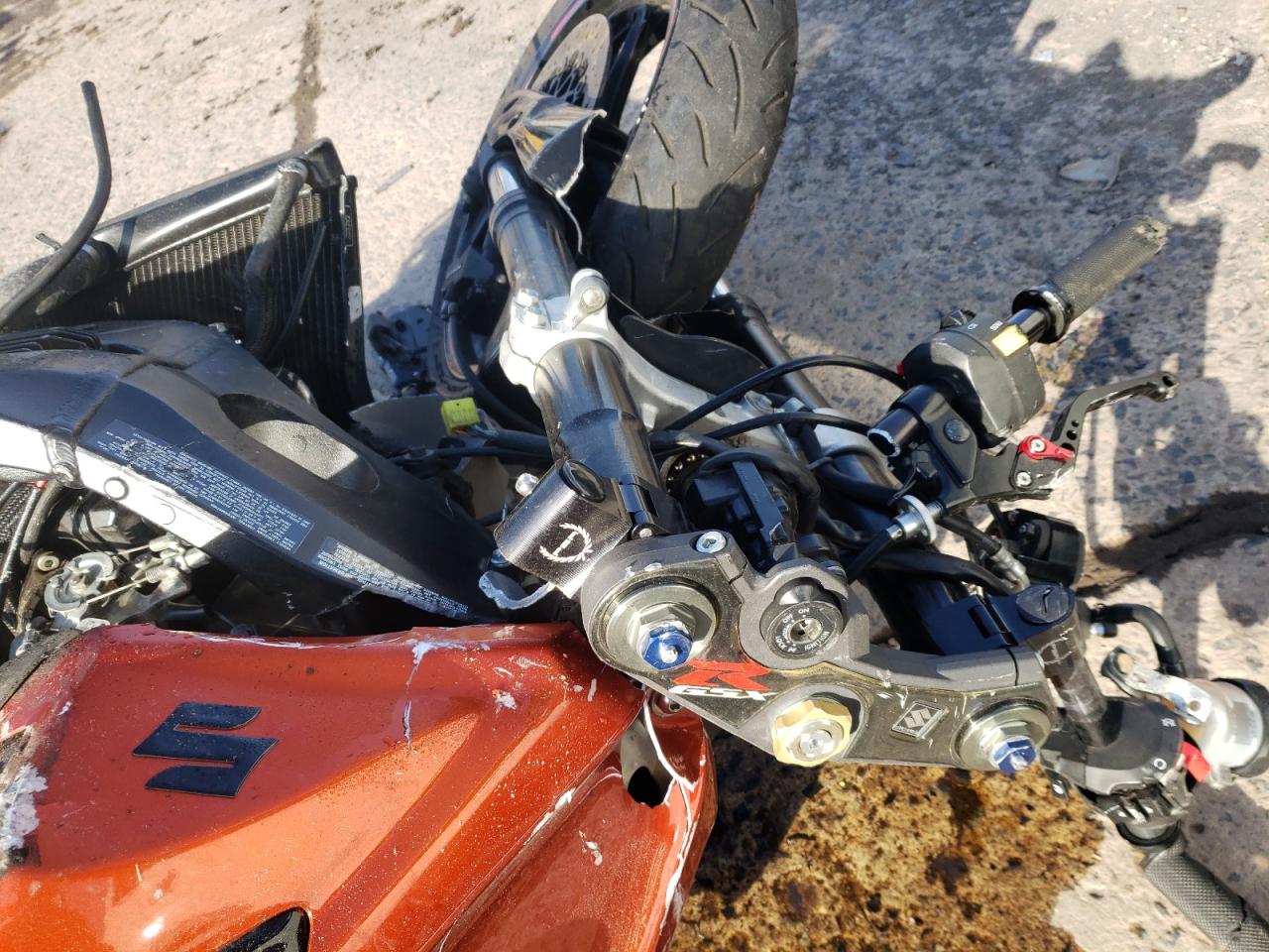 2008 Suzuki Gsx-R750 VIN: JS1GR7LA182101222 Lot: 81749224