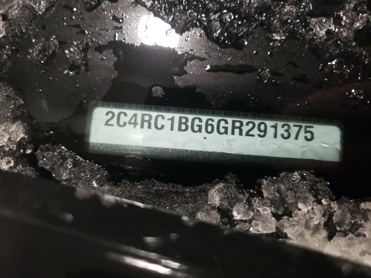 2016 Chrysler Town & Country Touring VIN: 2C4RC1BG6GR291375 Lot: 82325414