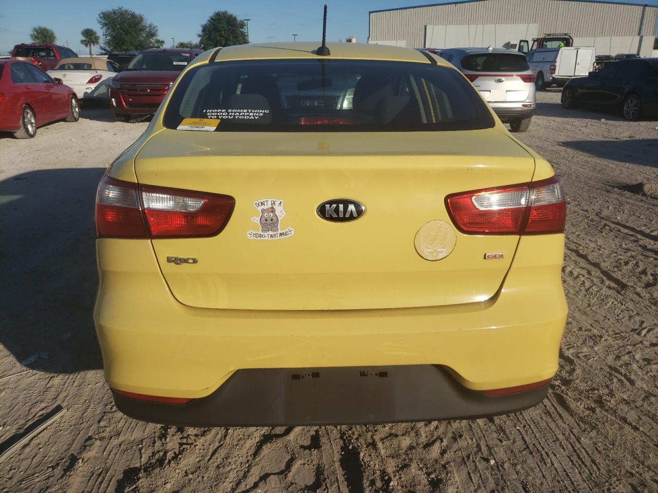 2016 Kia Rio Lx VIN: KNADM4A35G6594725 Lot: 81190324