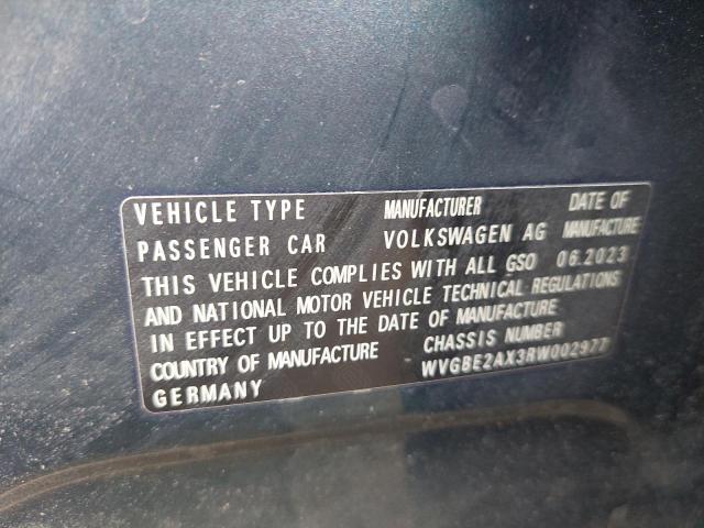 WVGBE2AX3RW002977 - 2024 VOLKSWAGEN TIGUAN - #undefined