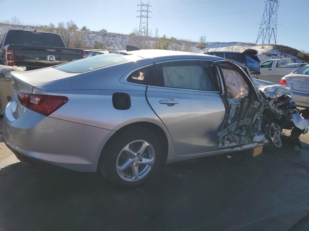 2018 Chevrolet Malibu Ls VIN: 1G1ZB5ST8JF179661 Lot: 80046924