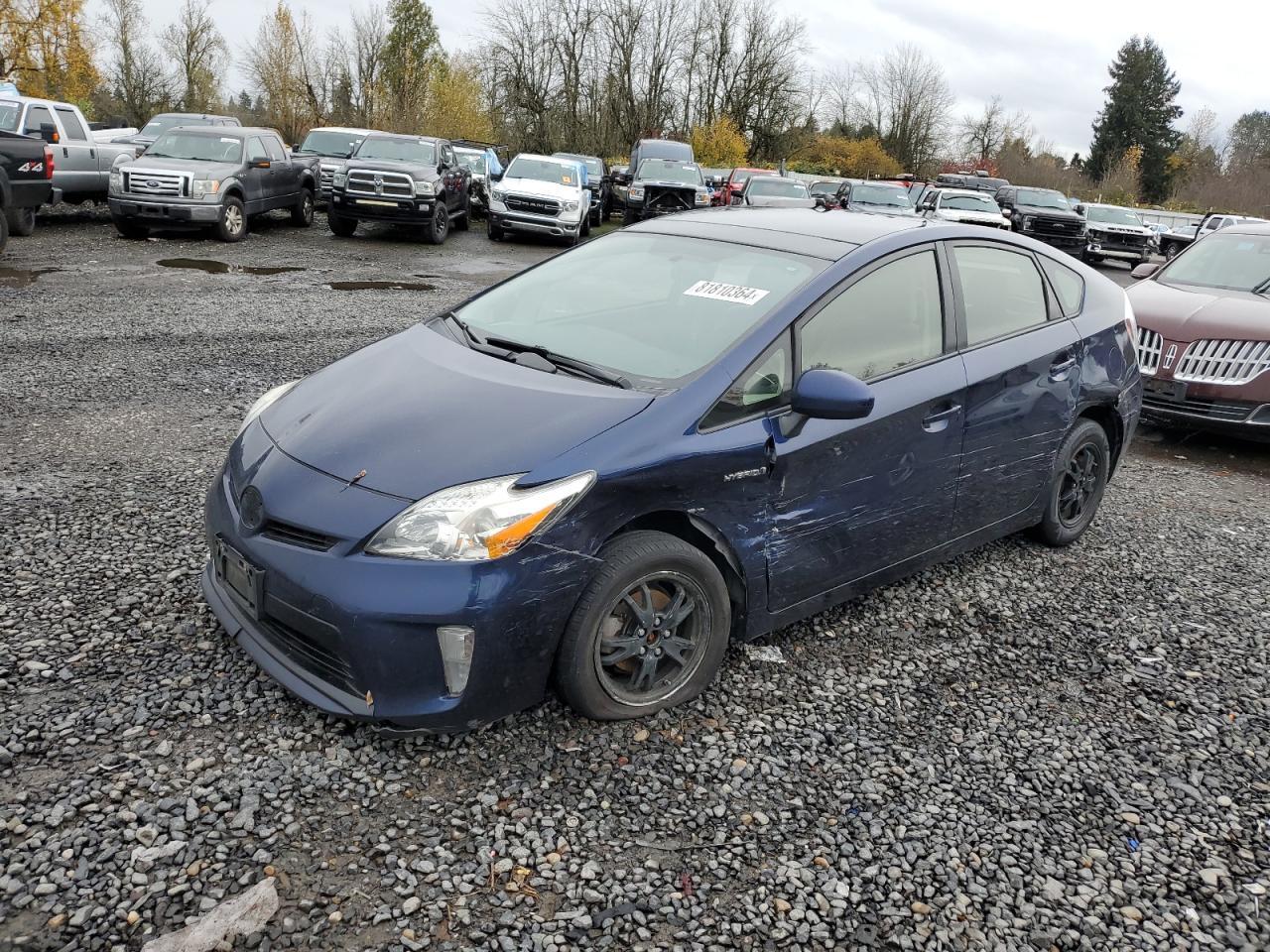 VIN JTDKN3DU9E1799738 2014 TOYOTA PRIUS no.1