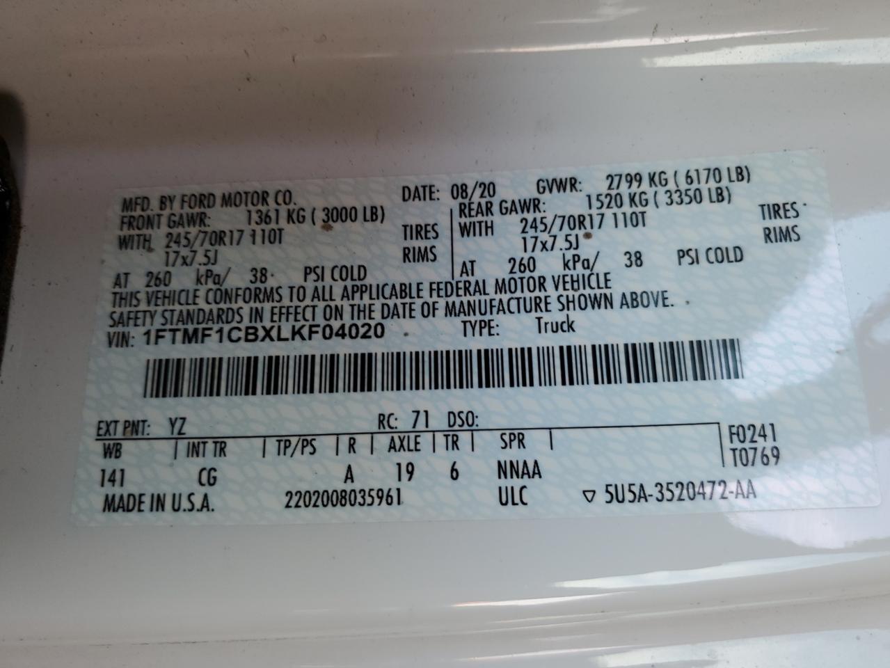 2020 Ford F-150 - Image 15