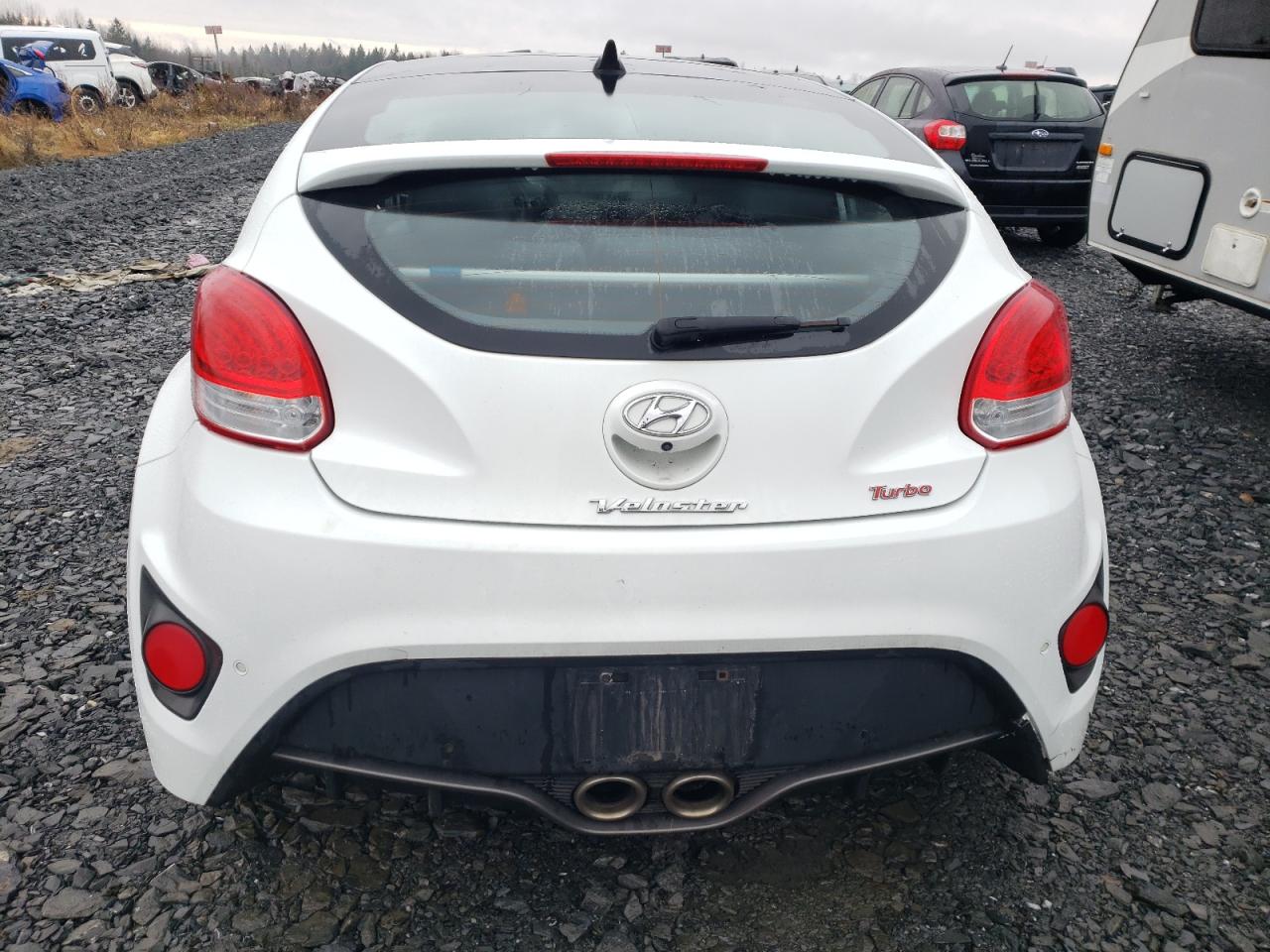 2016 Hyundai Veloster Turbo VIN: KMHTC6AE6GU271645 Lot: 77475734