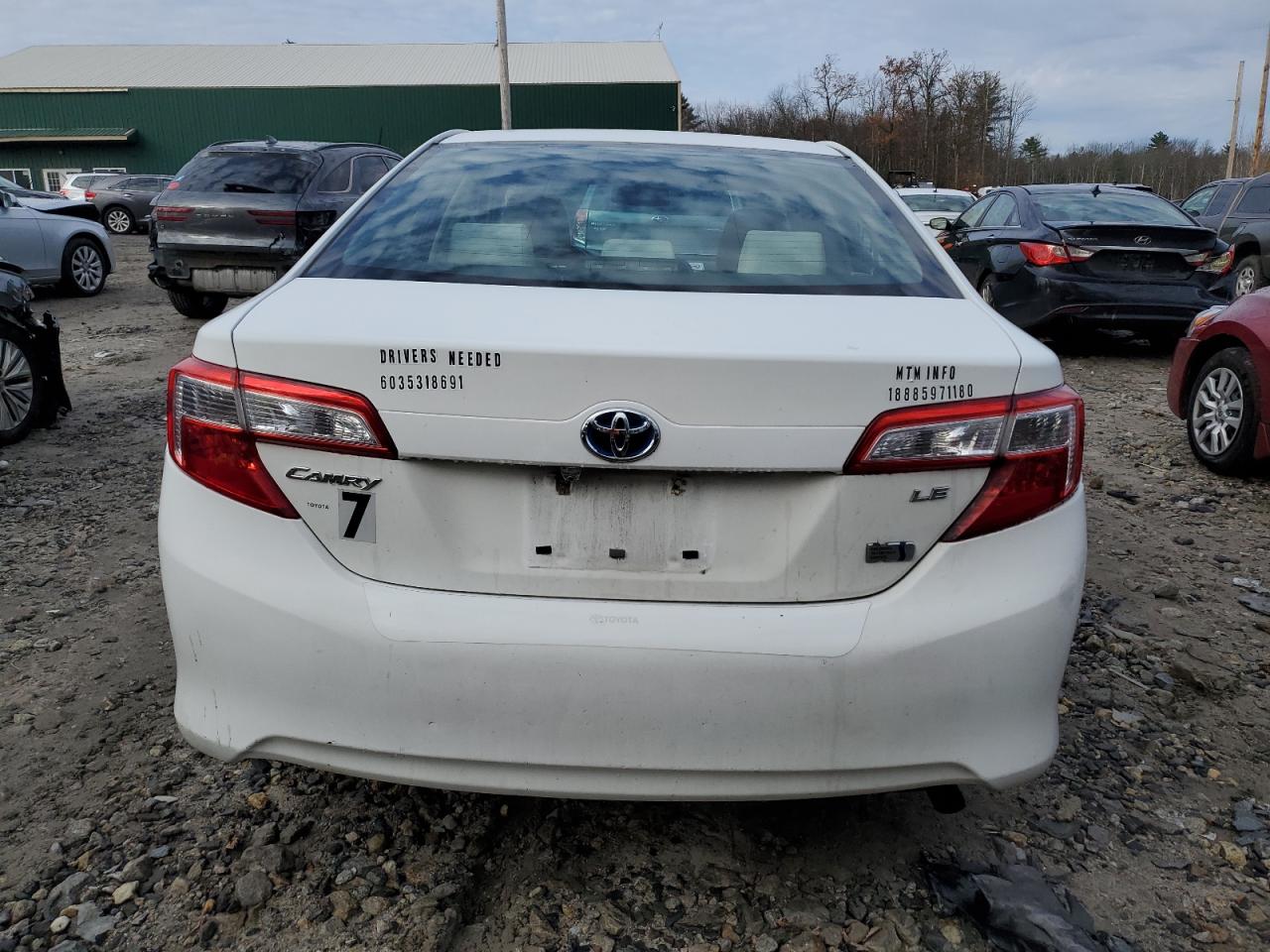 2012 Toyota Camry Hybrid VIN: 4T1BD1FK9CU027668 Lot: 79091804