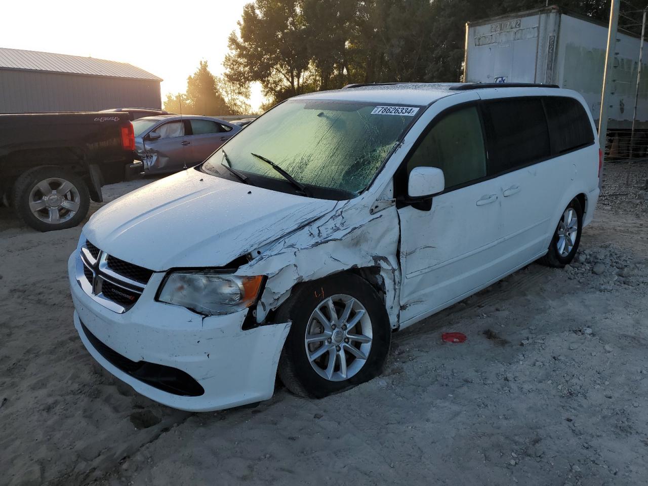 2016 Dodge Grand Caravan Sxt VIN: 2C4RDGCG5GR257748 Lot: 78626334