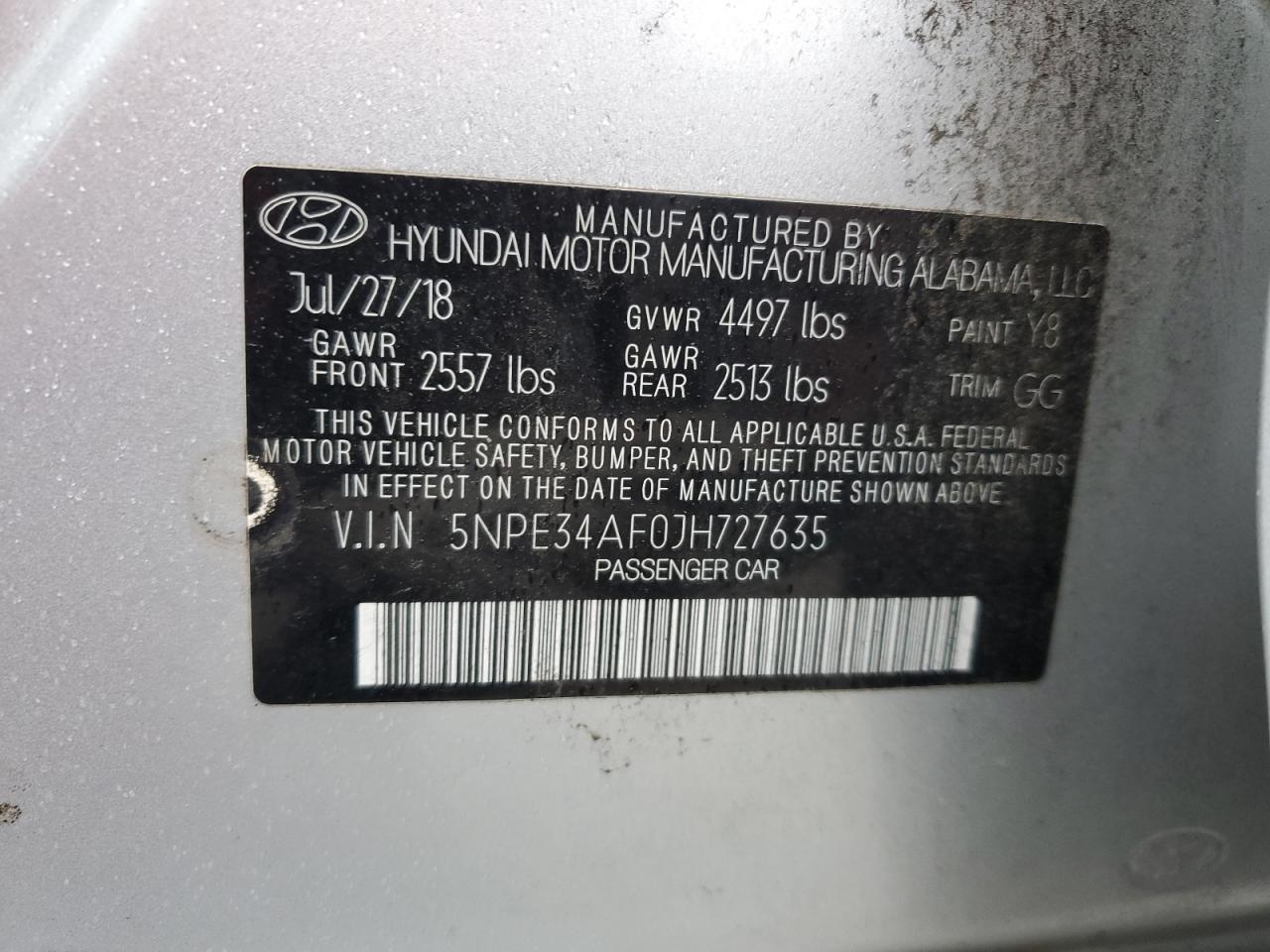 2018 Hyundai Sonata - Image 13
