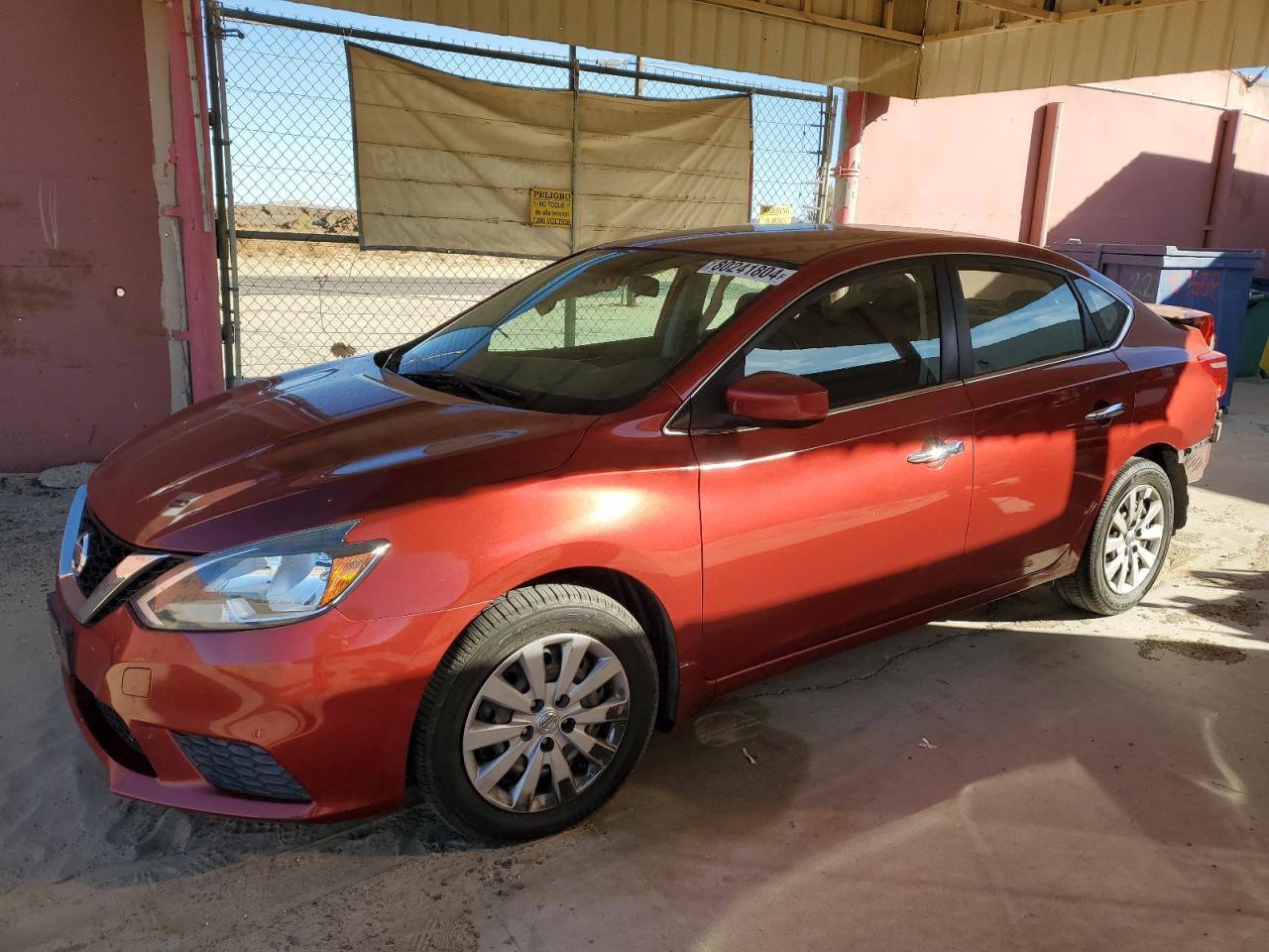 2016 Nissan Sentra S VIN: 3N1AB7AP9GY240265 Lot: 80241804