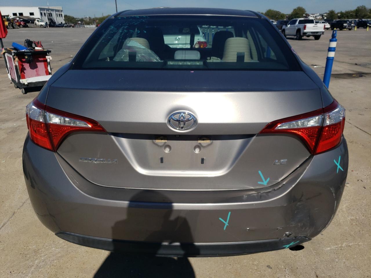 2015 Toyota Corolla L VIN: 5YFBURHE7FP347504 Lot: 80326374