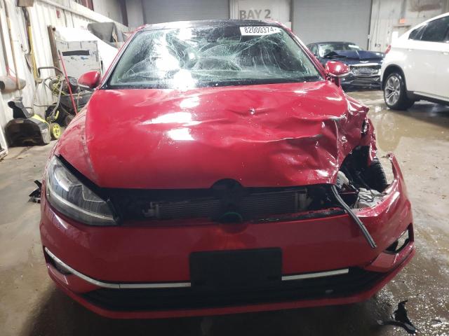  VOLKSWAGEN GOLF 2018 Красный