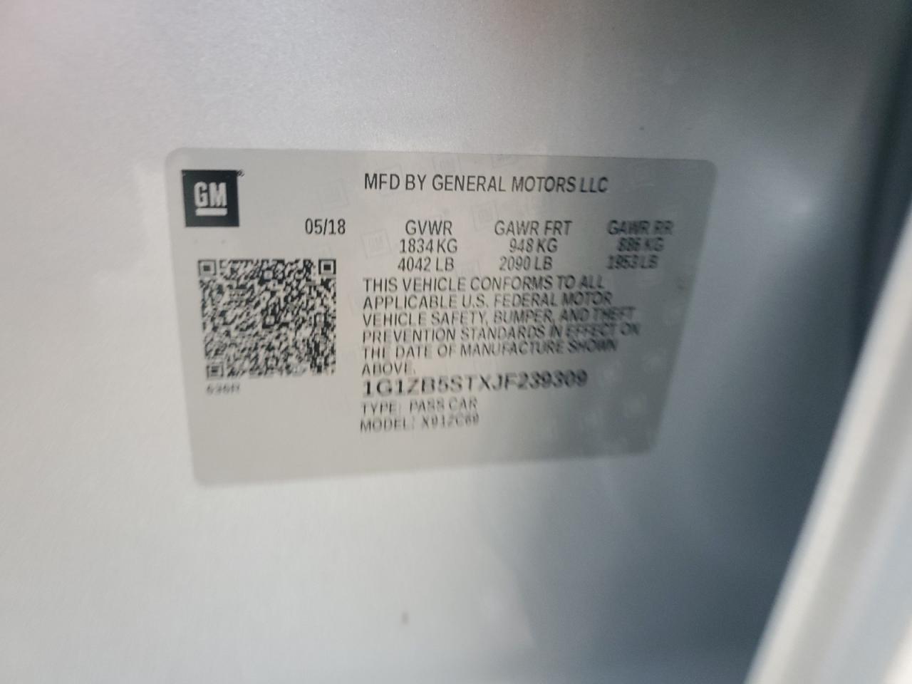 2018 Chevrolet Malibu - Image 13
