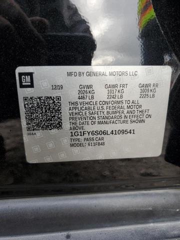 1G1FY6S06L4109541 Chevrolet Bolt EV LT 14