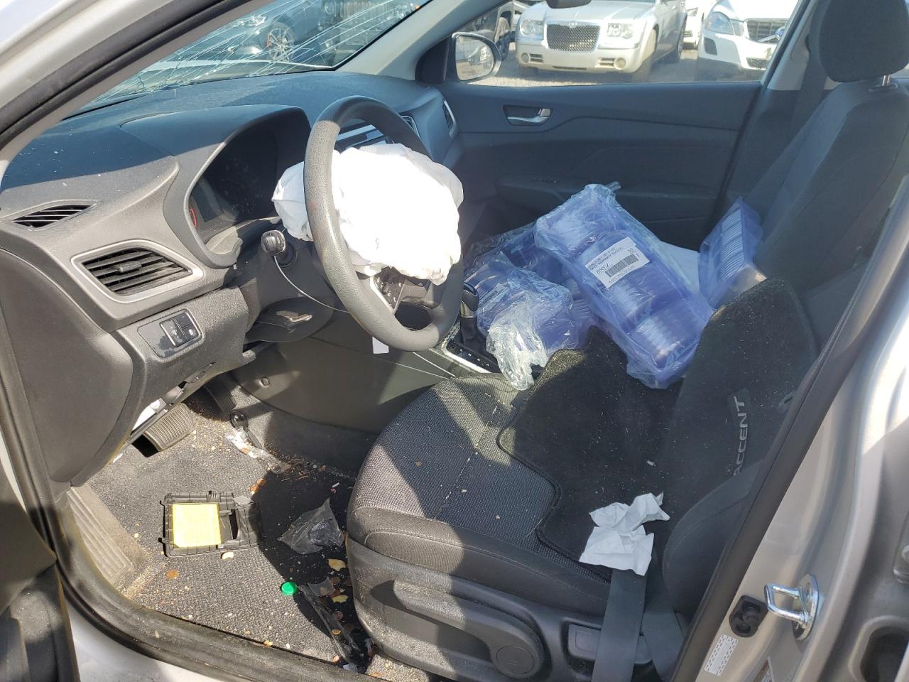 2022 Hyundai Accent Se VIN: 3KPC24A61NE165099 Lot: 80226734