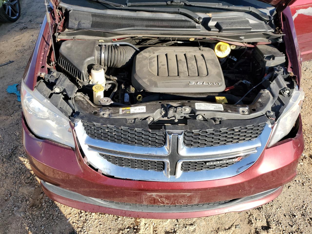 2017 Dodge Grand Caravan Sxt VIN: 2C4RDGCG1HR600315 Lot: 81793334