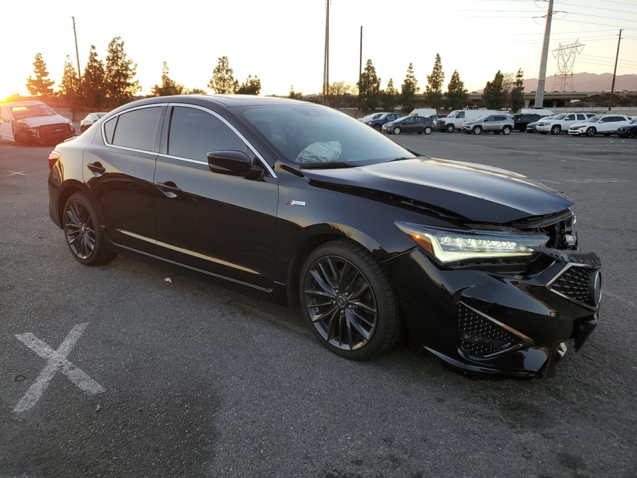 VIN 19UDE2F80NA007089 2022 ACURA ILX no.4