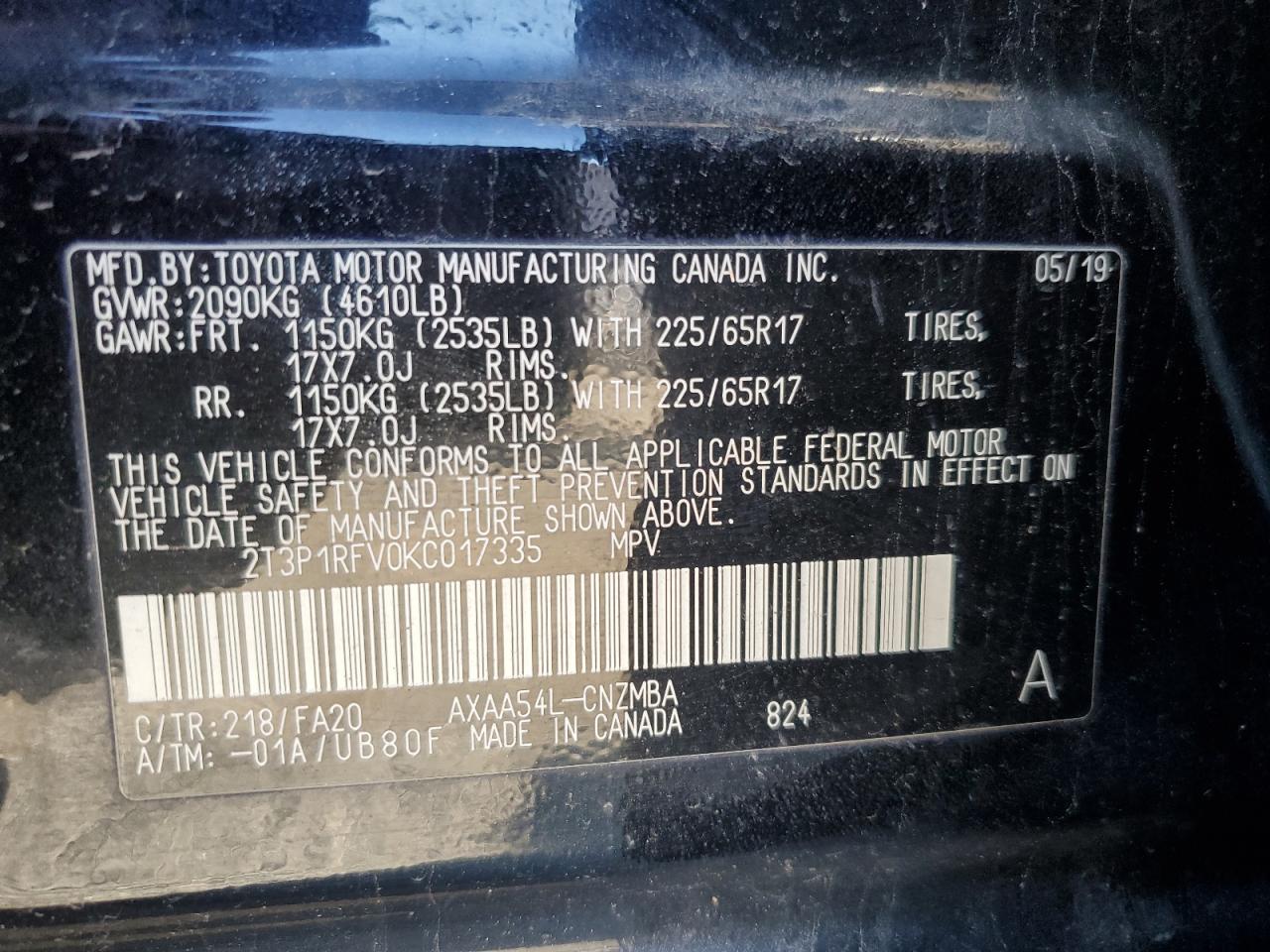 2019 Toyota RAV 4 - Image 13