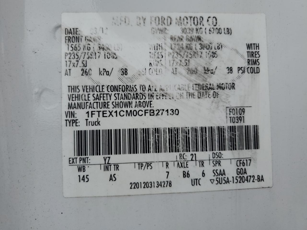 2012 Ford F-150 - Image 12