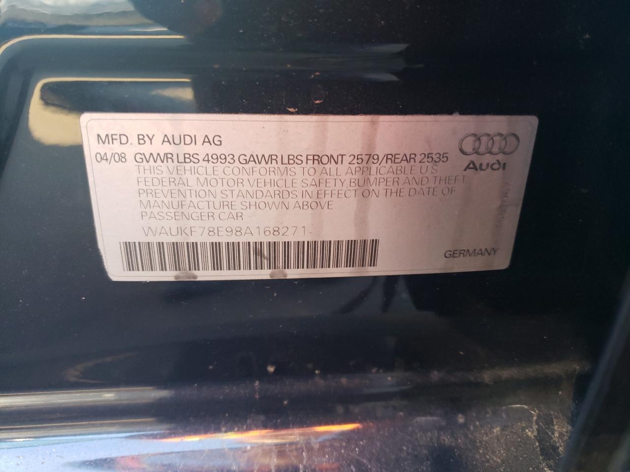 2008 Audi A4 - Image 12