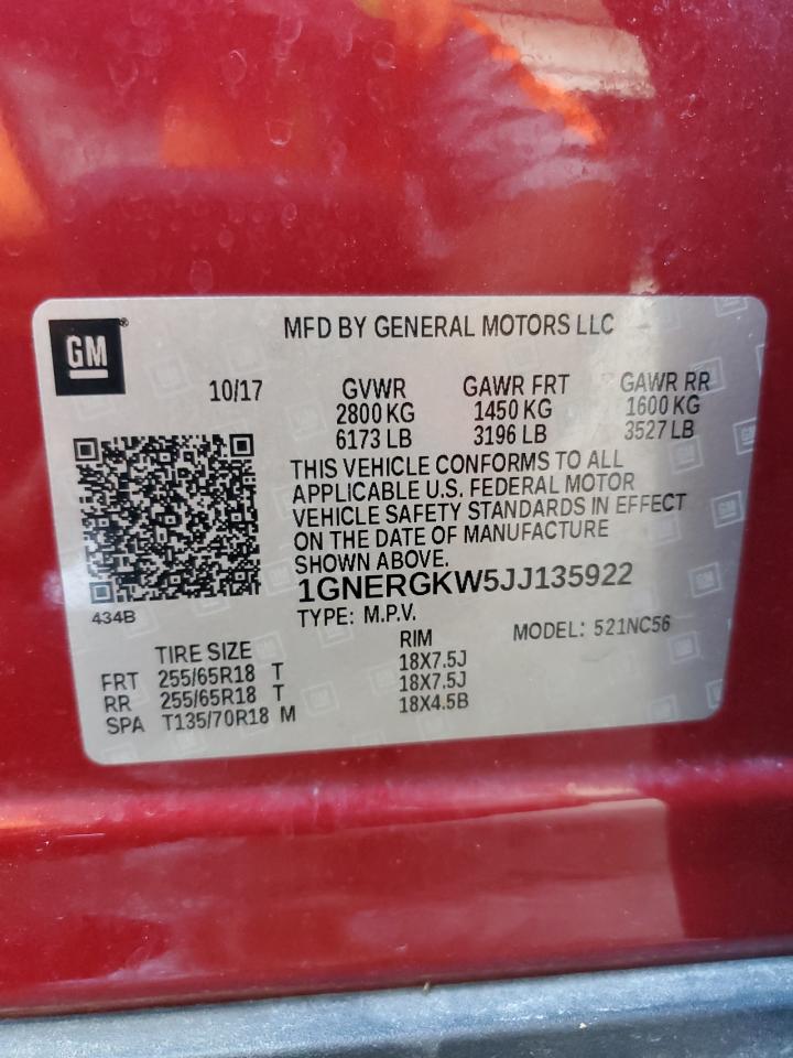 2018 Chevrolet Traverse - Image 13