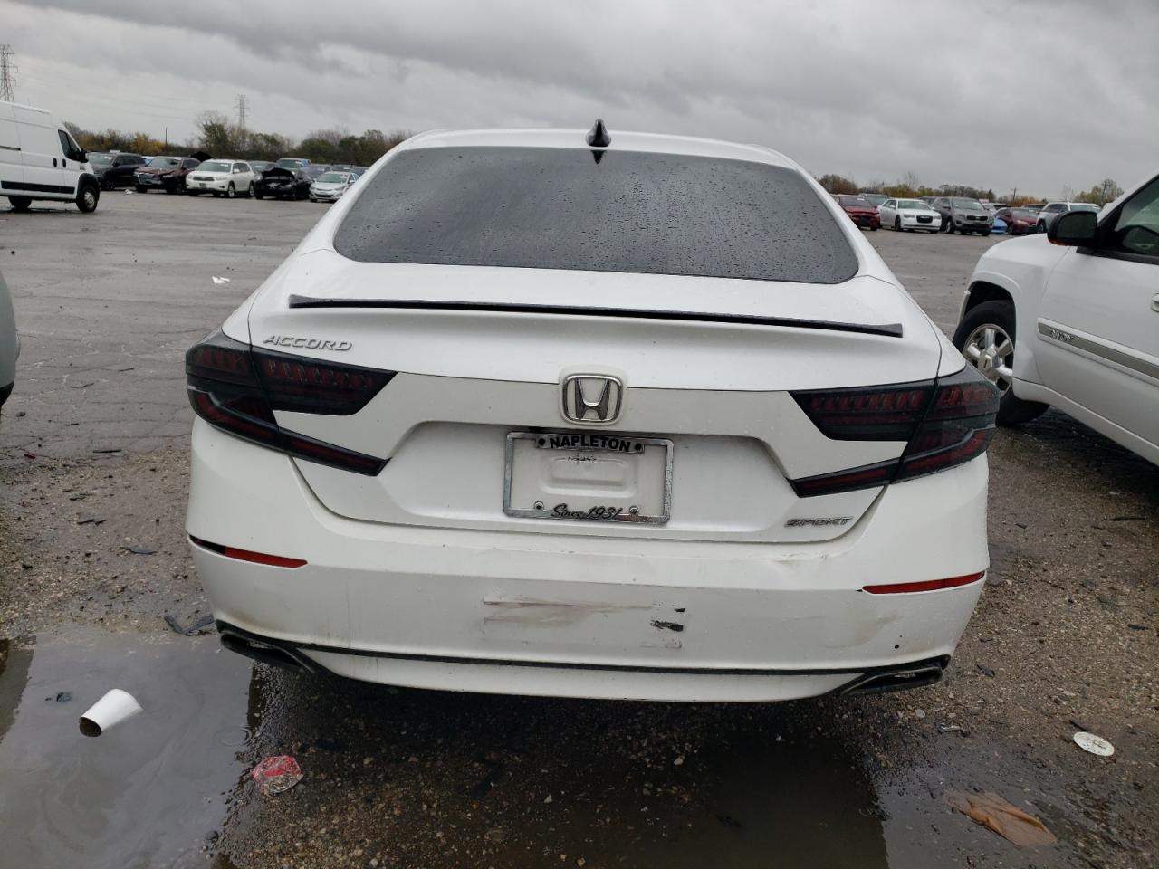 2022 Honda Accord Sport VIN: 1HGCV1F3XNA001956 Lot: 78687304