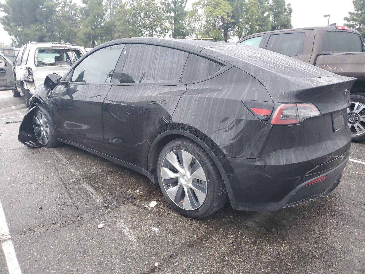 VIN 5YJYGAEE9MF276497 2021 TESLA MODEL Y no.2