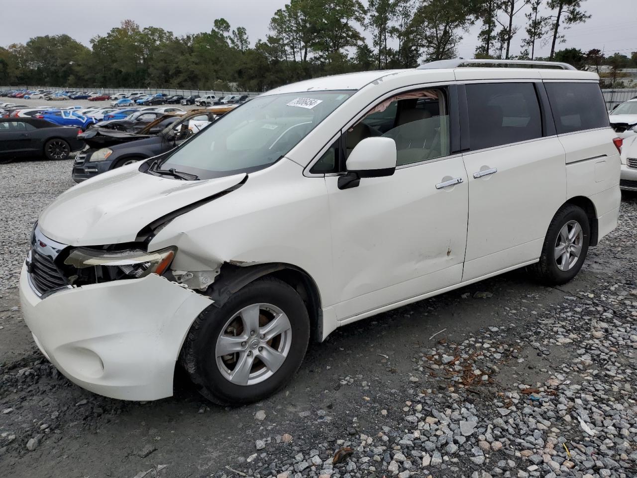 2015 Nissan Quest S na sprzedaż w Byron, GA - Front End
