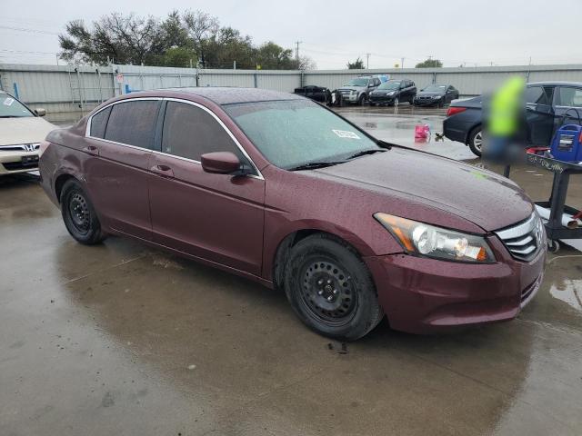  HONDA ACCORD 2012 Burgundy