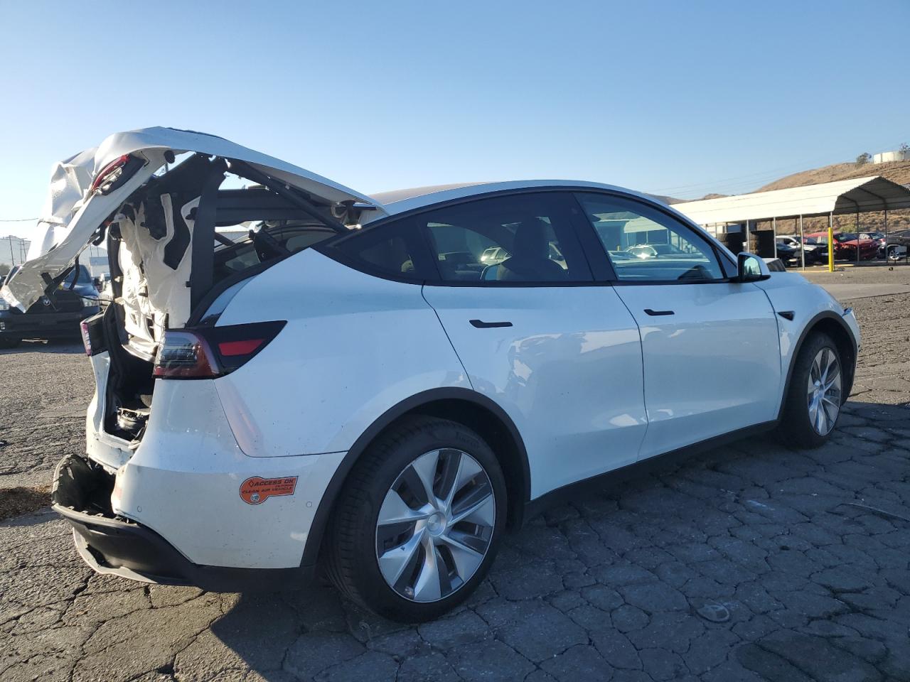 VIN 5YJYGDEE1LF017728 2020 TESLA MODEL Y no.3