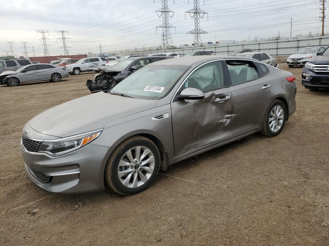 VIN 5XXGU4L37JG219053 2018 KIA OPTIMA no.1