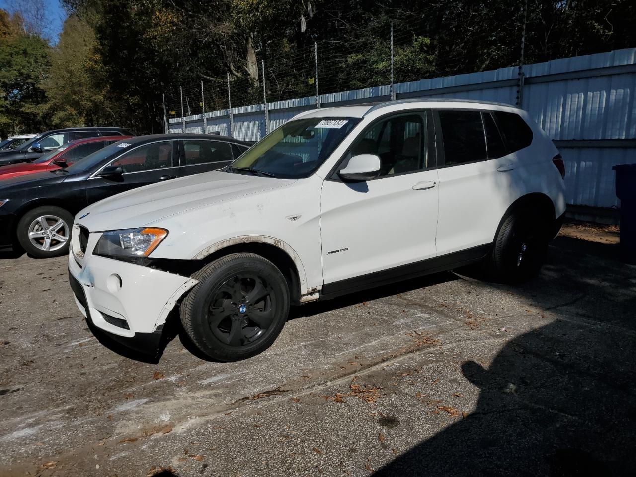 2011 Bmw X3 Xdrive28I იყიდება Austell-ში, GA - Front End