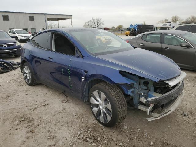  TESLA MODEL Y 2020 Синий